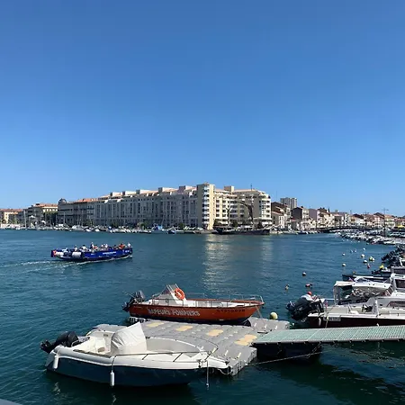 à Avec Vue Mer, Climatisation Et Parking Privé - Fr-1-338-617 Apartamento Sète